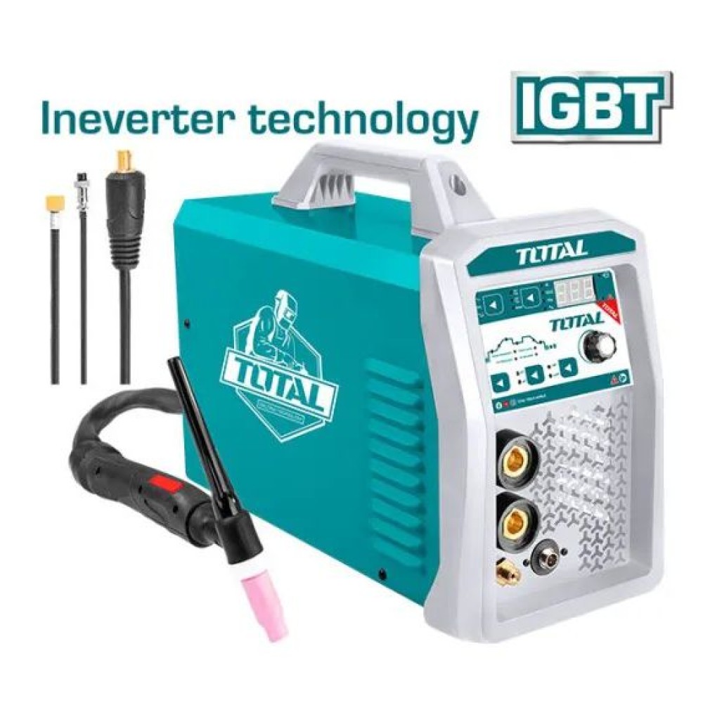 TOTAL Inverter AC DC TIG/MMA welding machine