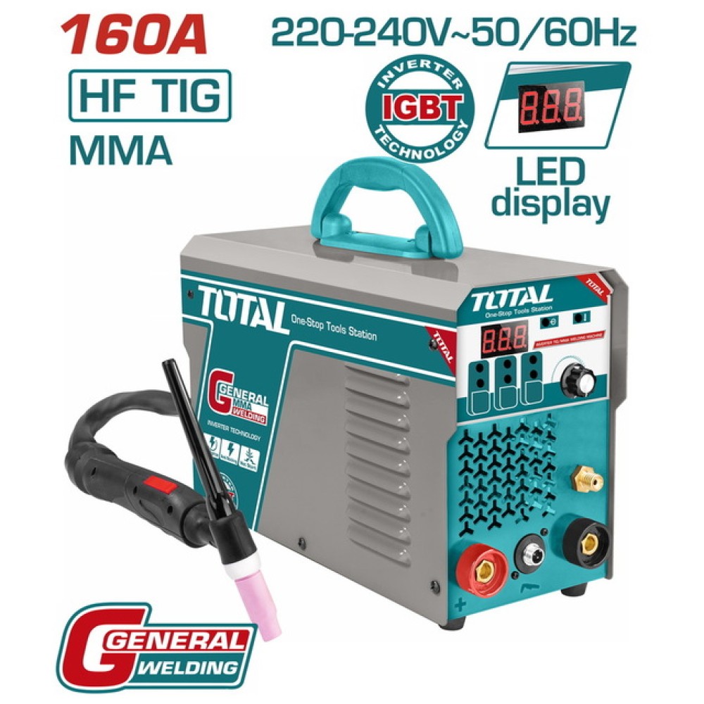 Total Inverter TIG/MMA welding machine