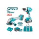 Total Lithium-ion cordless 2 pcs combo kit