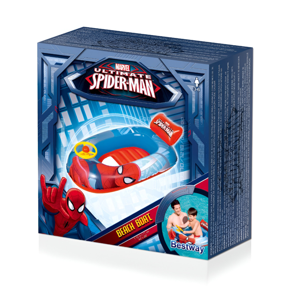 Bestway - Spider-Man Inflatable Beach Boat