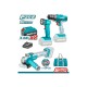 Total Li-ion Cordless 3pcs Compo Kit 20V / 4Ah