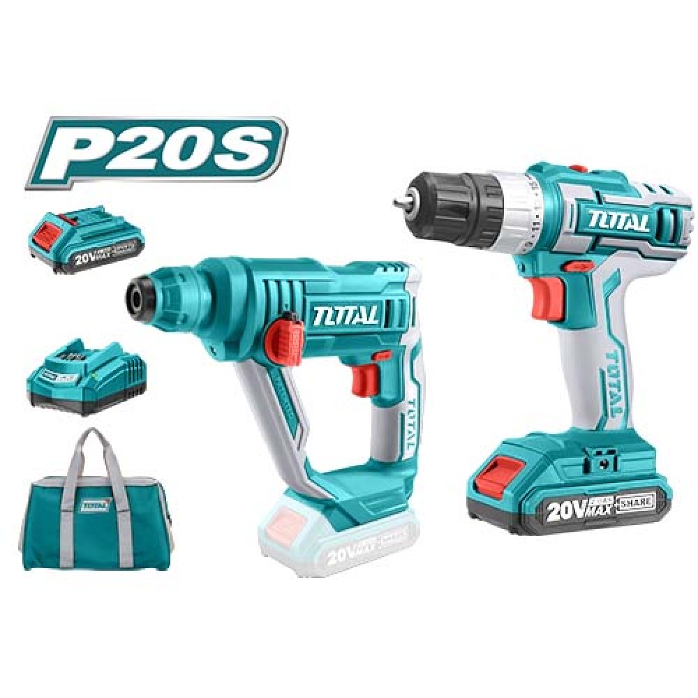 Total Cordless 2 pcs combo kit