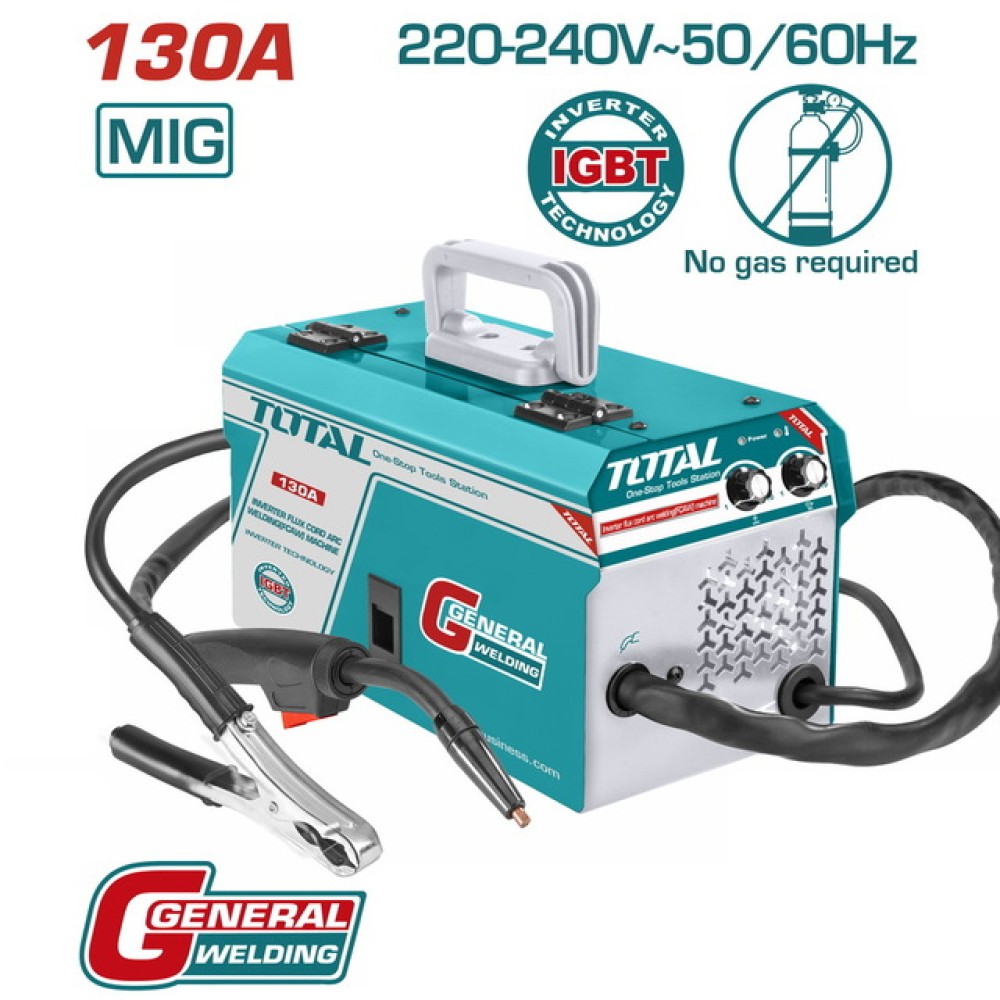 Total Inverter flux cord arc welding(FCAW) machine 130A