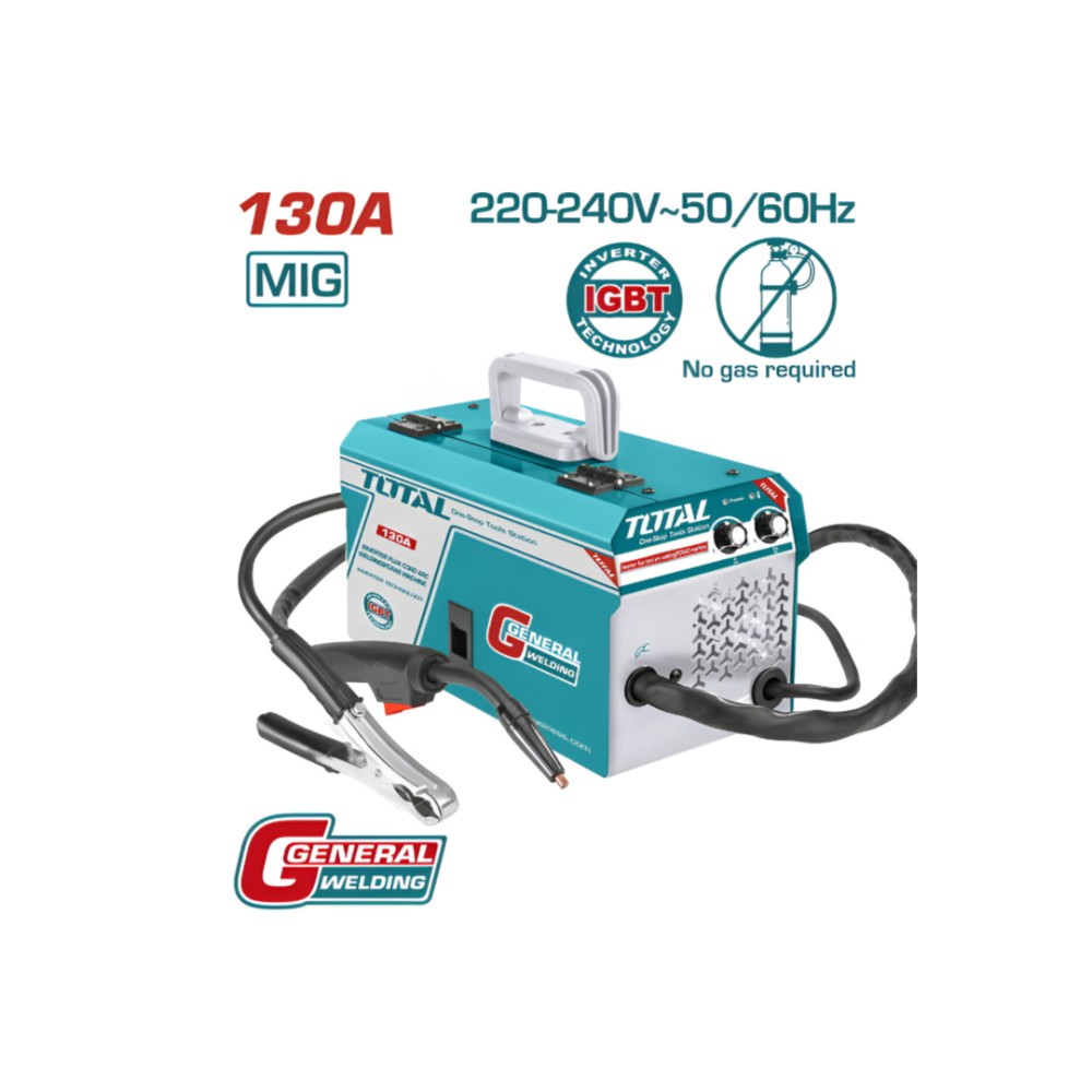 Total Inverter flux cord arc welding(FCAW) machine 130A