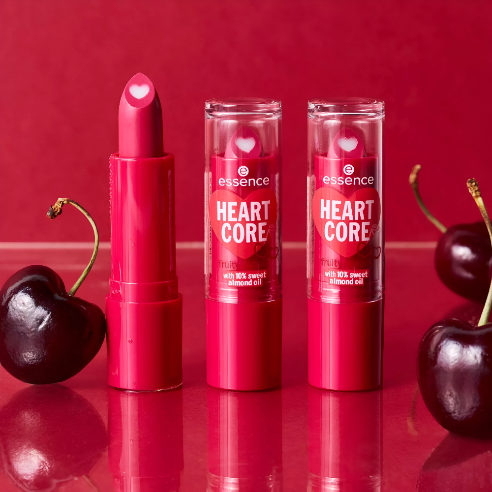 Essence - Heart Core Fruity Lip Balm 01