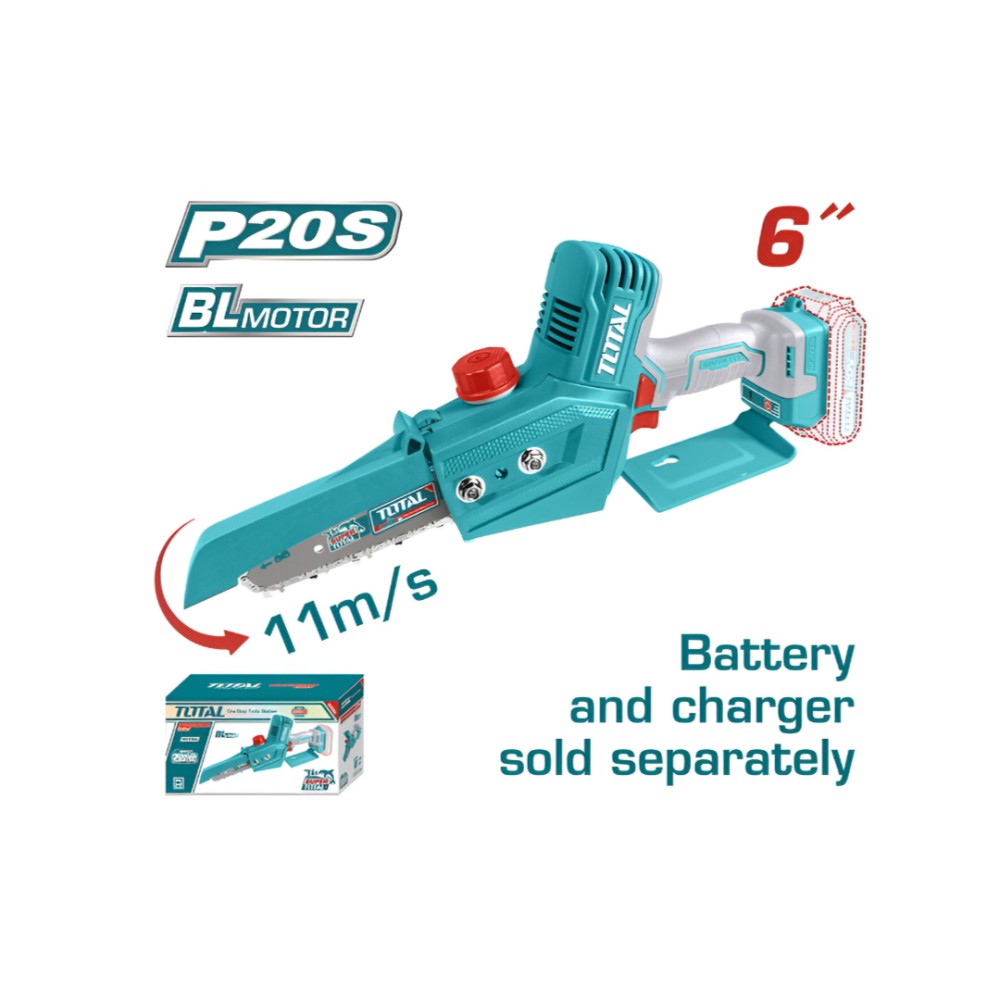 Total Lithium-Ion Mini Chain saw 20V