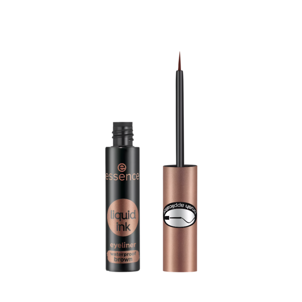 Essence - Liquid Ink Eyeliner Waterproof Brown 02