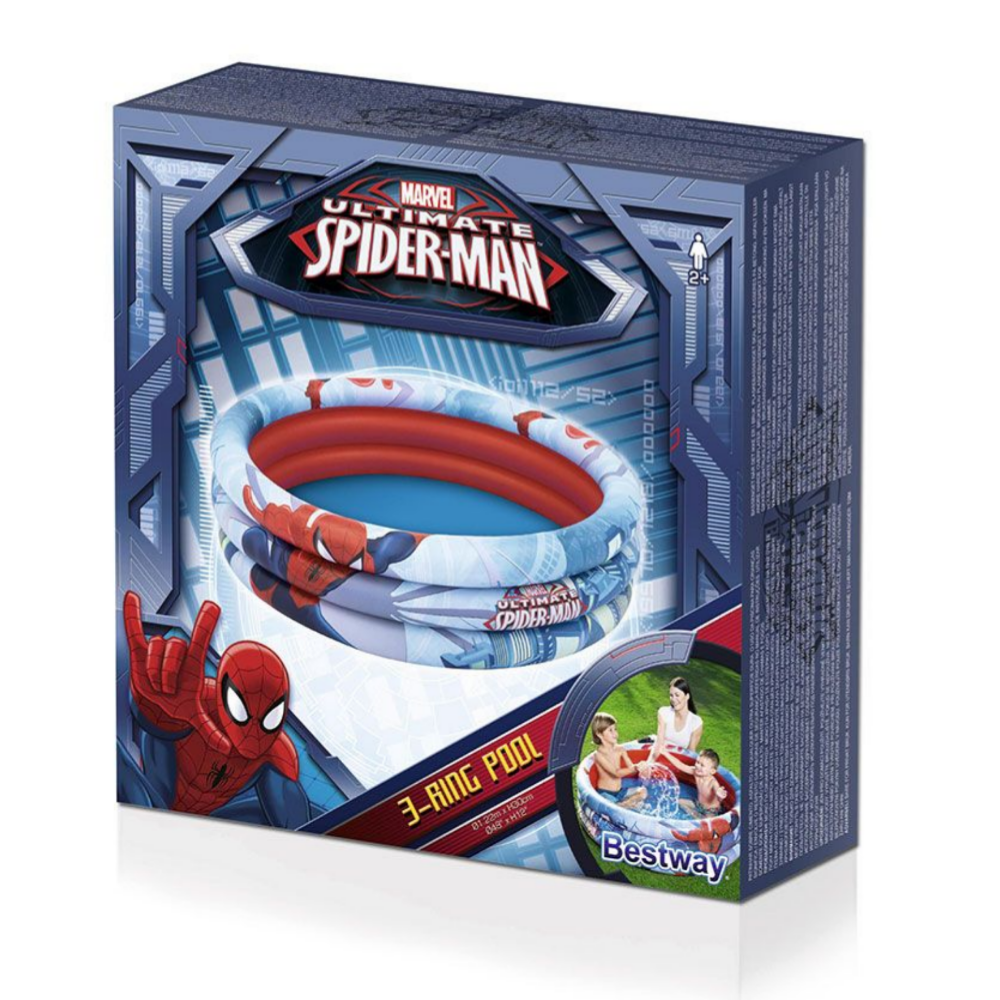 Bestway - Pool 3 Ring Spiderman