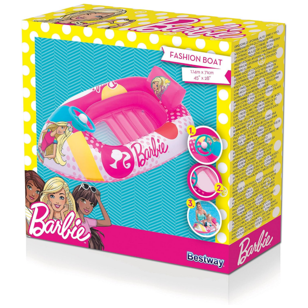 Bestway - Barbie Fashion Beach Boat