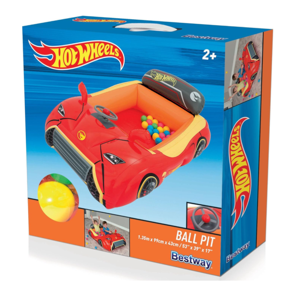 Bestway - Hot wheels Inflatable Car Ball Pit 