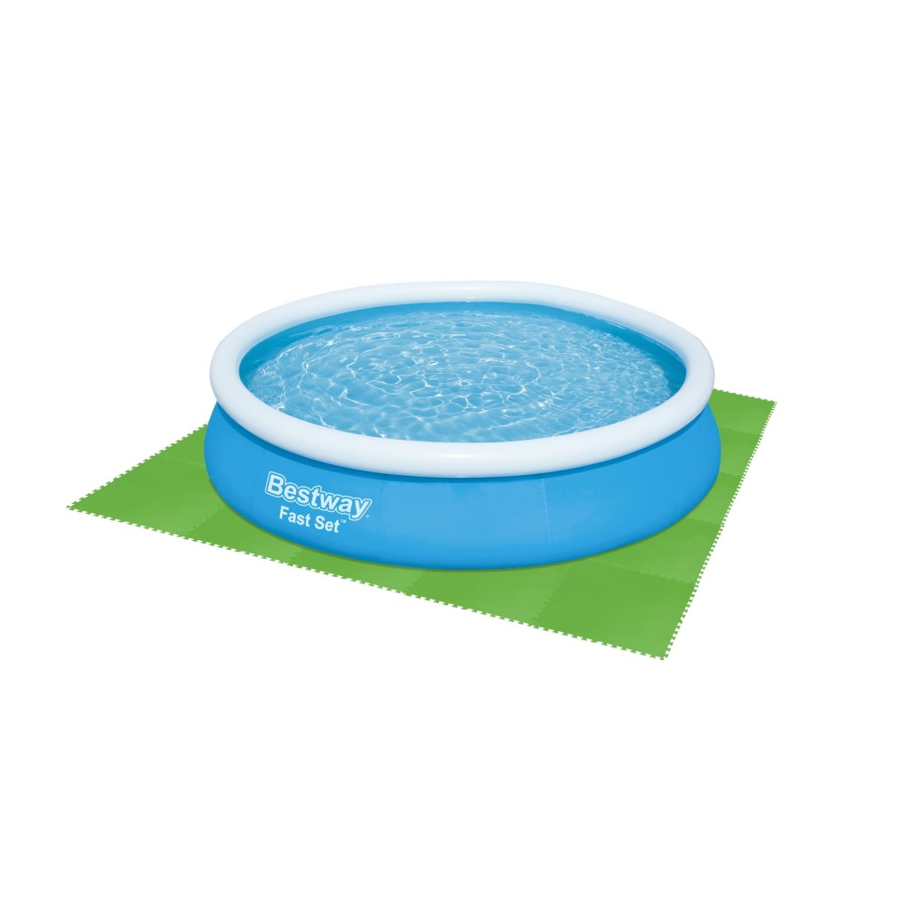 Bestway - Pool Floor square Protector - Green