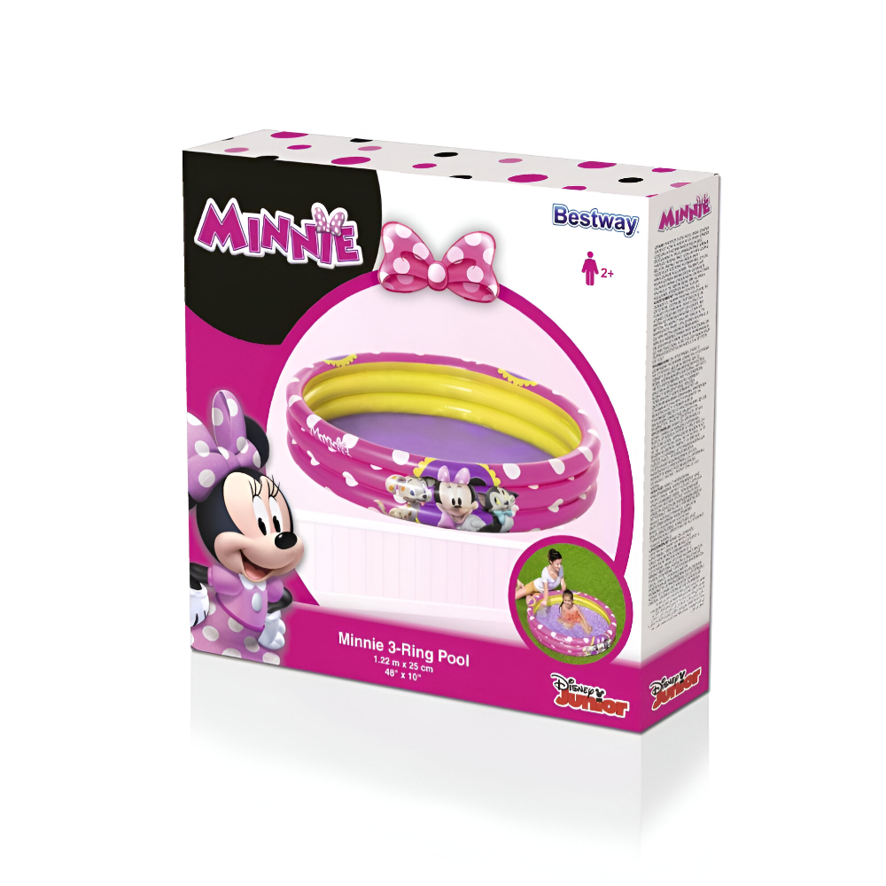 Bestway-Minnie Mouse  3-Rings Pool