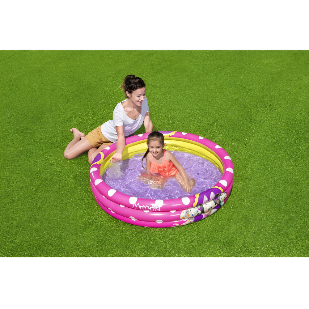 Bestway-Minnie Mouse  3-Rings Pool