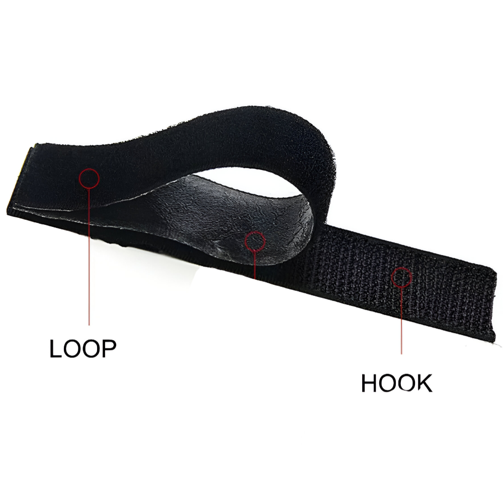 Crelando - Adhesive Back Hook & Loop Tape 