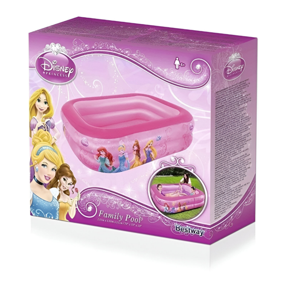 Bestway-Inflatable Disney Princesses Family 2-rings Pool