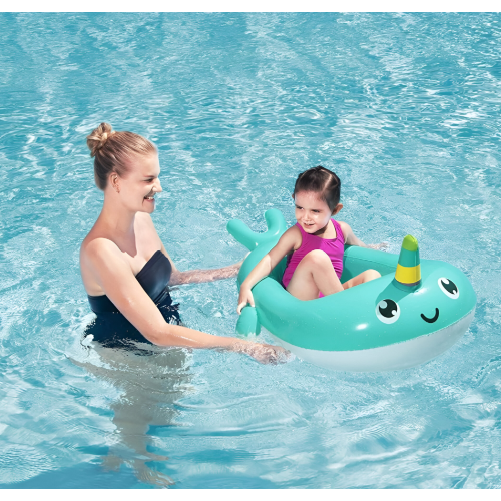 Bestway - Inflatable Narwhal Baby Boat