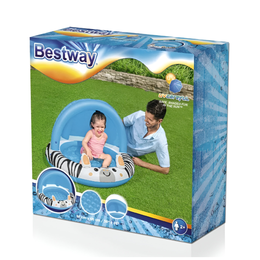 Bestway - Safari Sun™ Shaded Inflatable Baby Pool