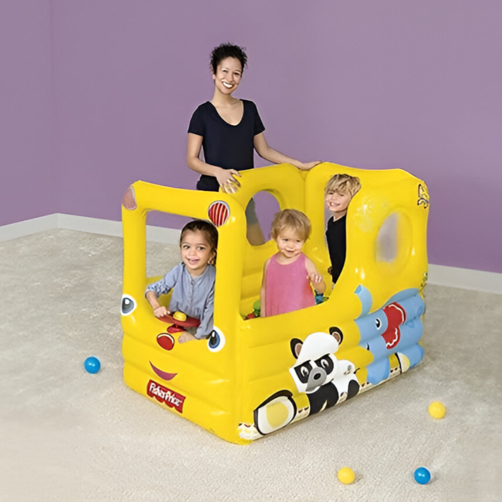 Bestway-Lil' Learner School Bus Ball Pit Play Pool