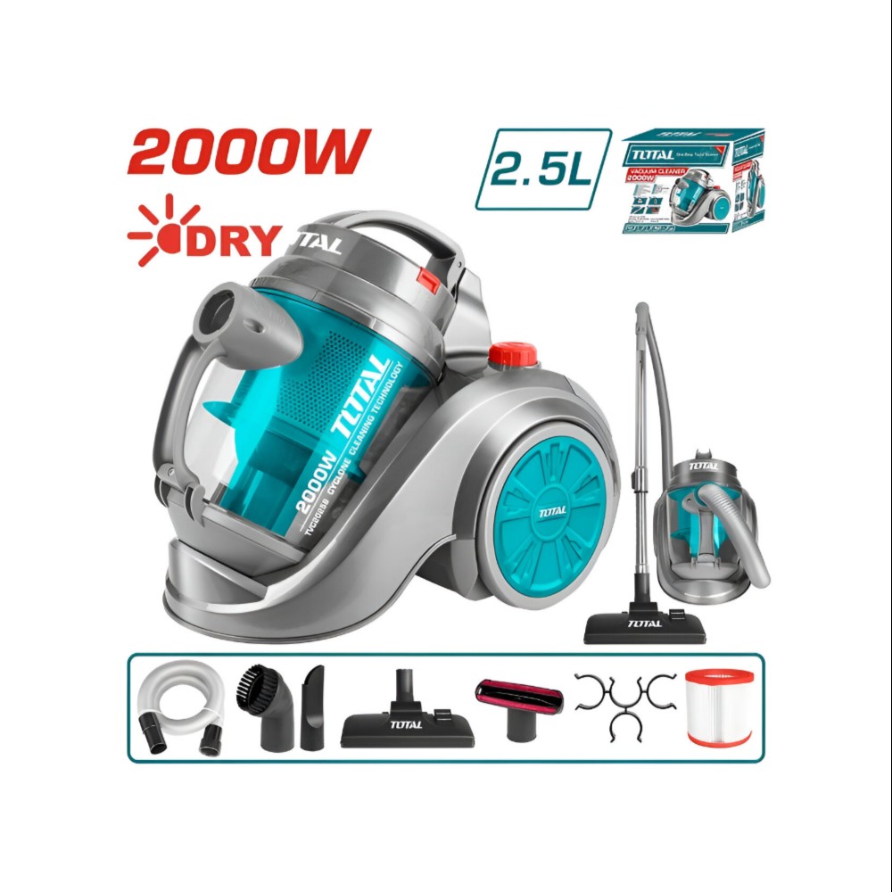 Total Vaccum Cleaner 2.000W