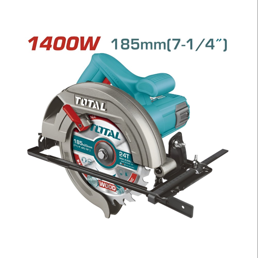 Total Circular Saw 1400W - 185mm