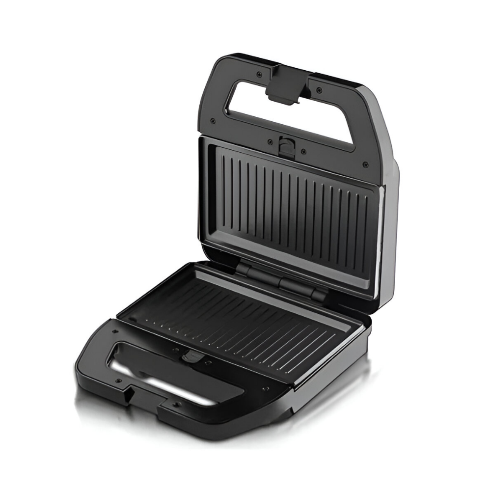 Technolux - 5 in 1 Sandwich Maker Waffle Maker, Panini Grill, Doughnut, and Patterned Sandwich , 800W