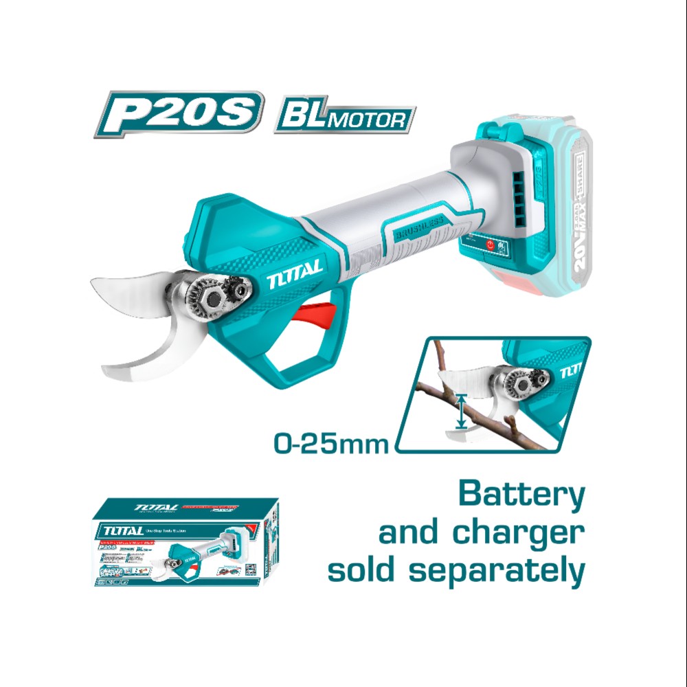 Total  Lithium-ion gauge straight shear