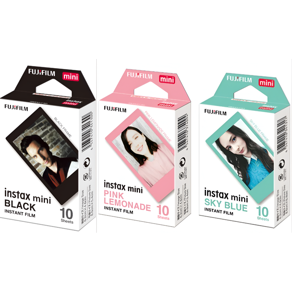 FujiFilm - instax Color Film Bundle - Set of 3   