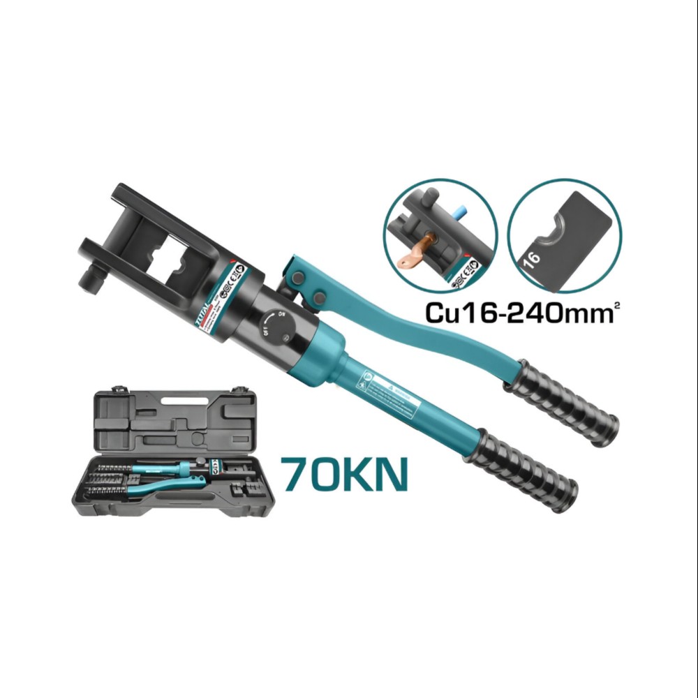 Total Hydraulic Crimping Tool Cu