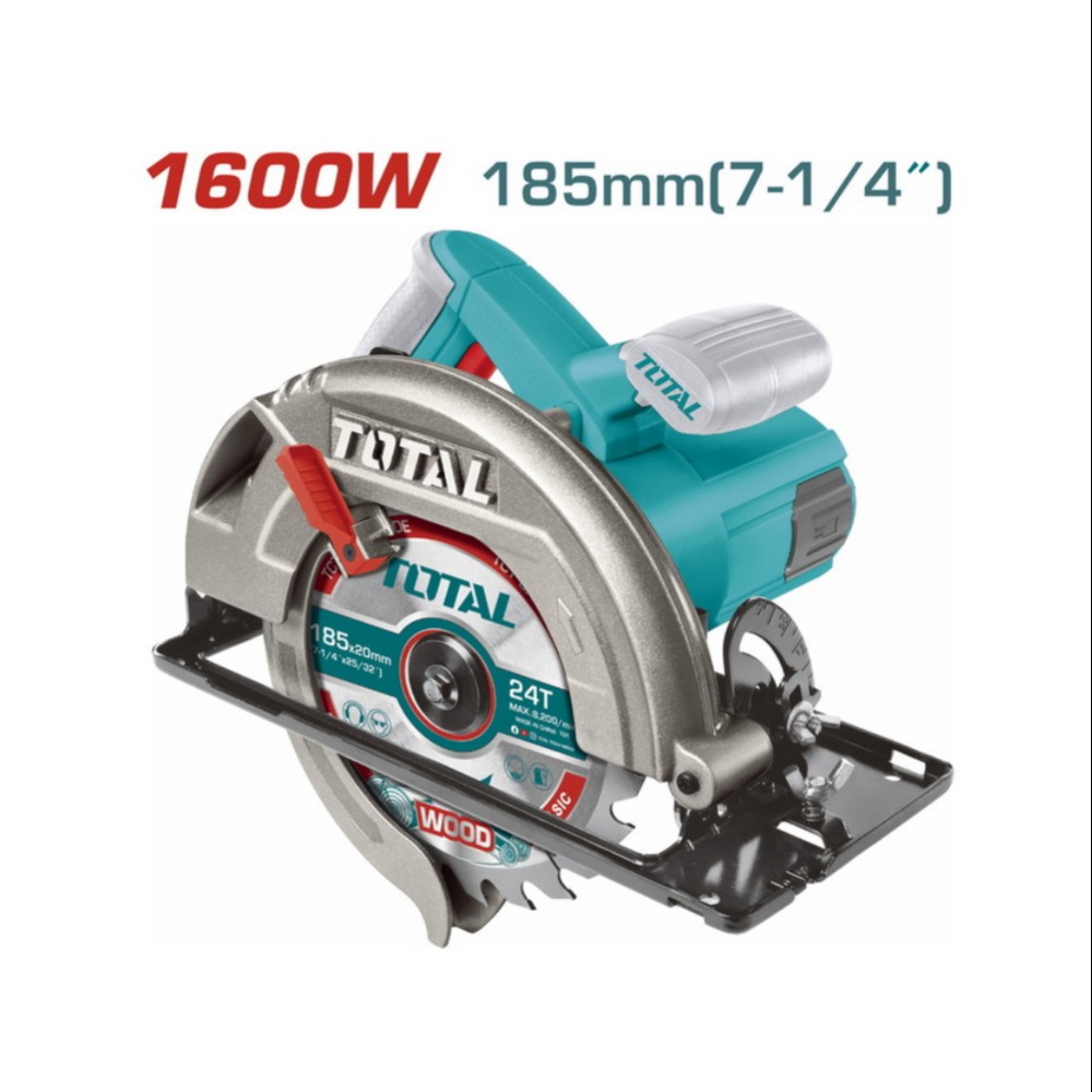 Total Circular Saw 1.600W - 185mm