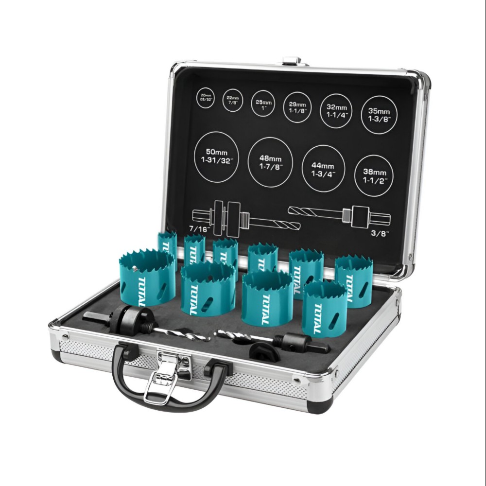 Total Bi-metal Hole saw set