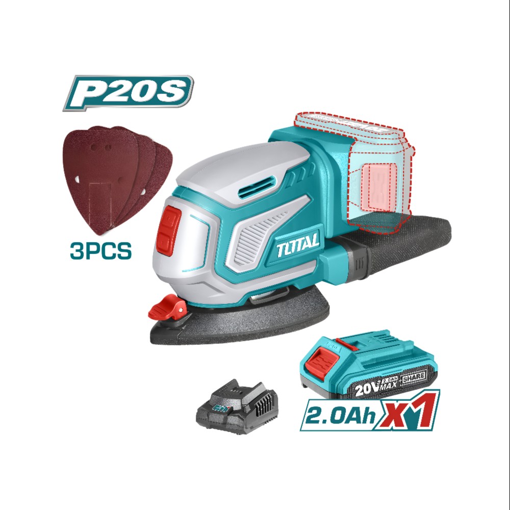 Total Lithium-Ion palm sander