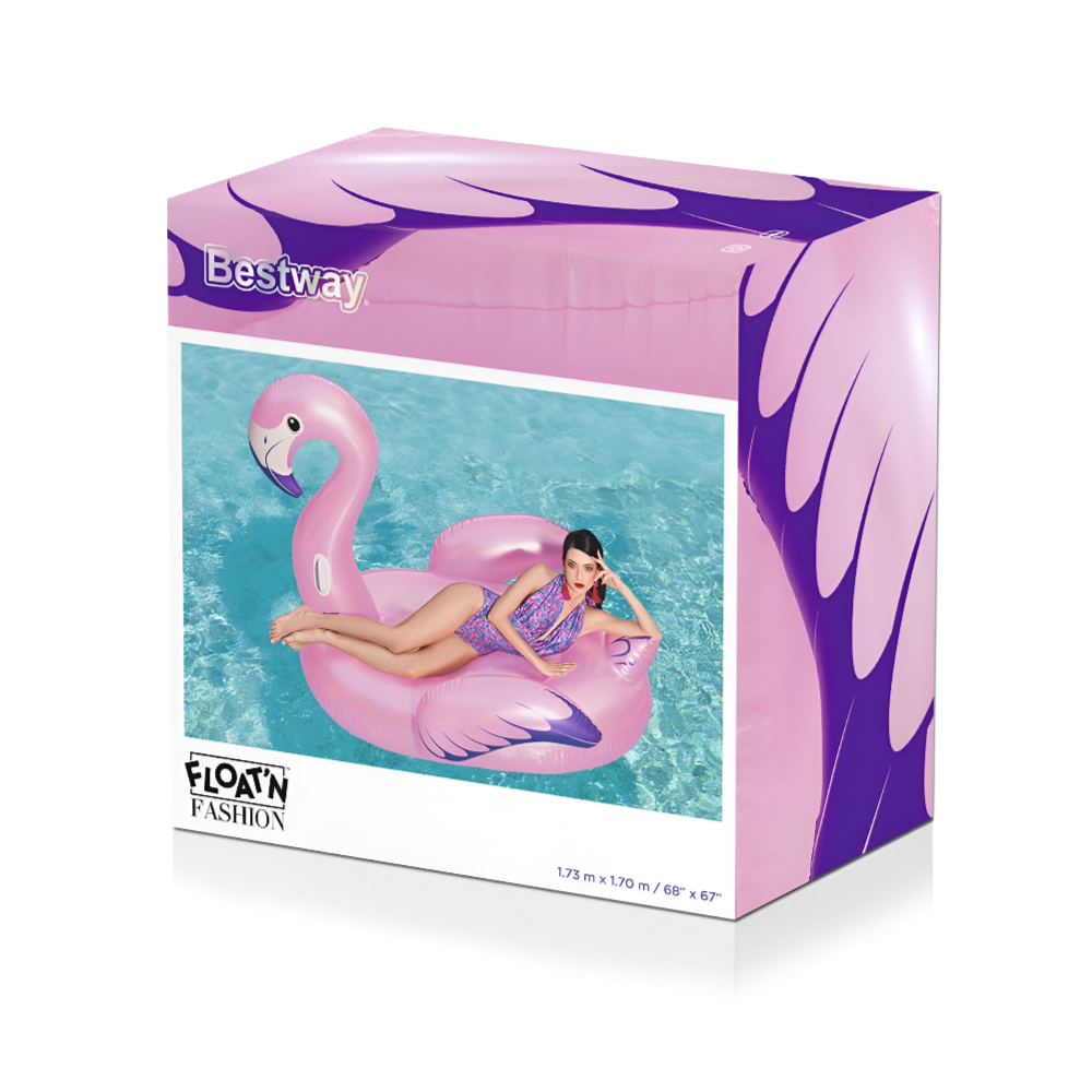 Bestway-Luxury Flamingo Ride-on