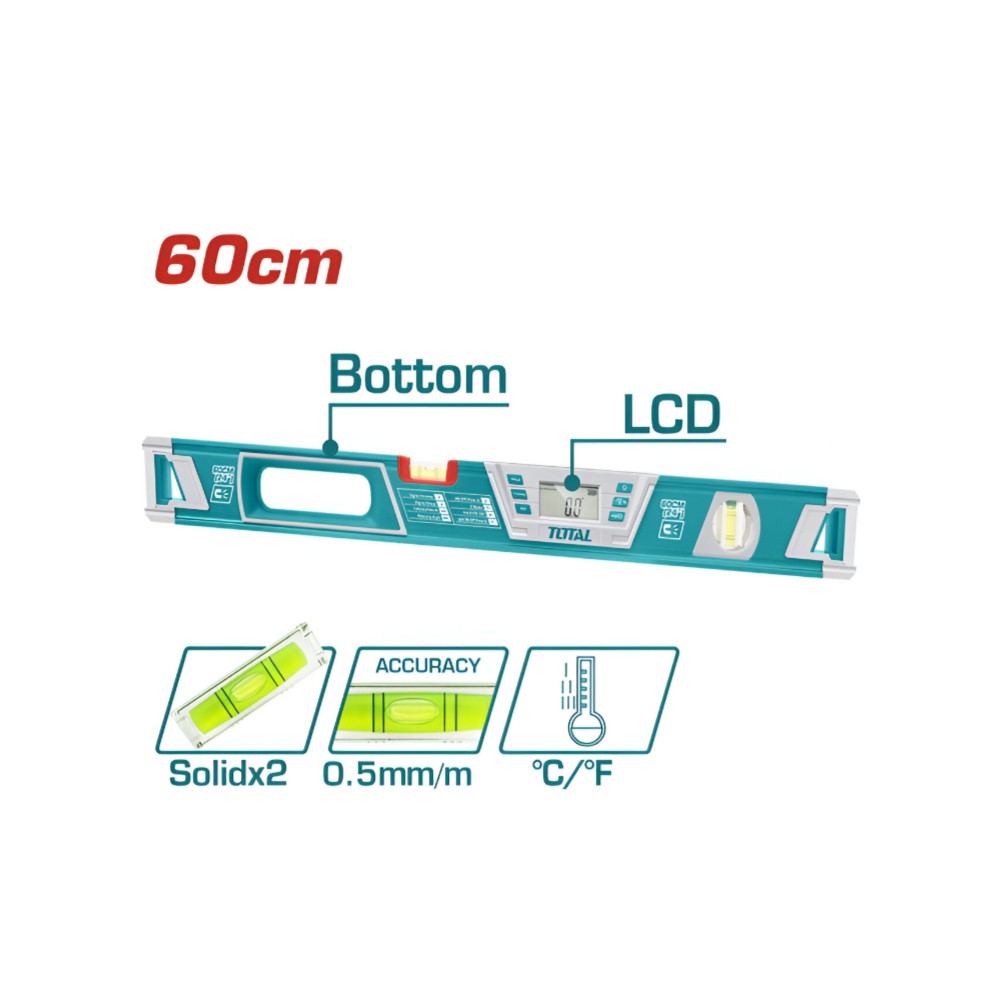 Total  Digital Level 60cm