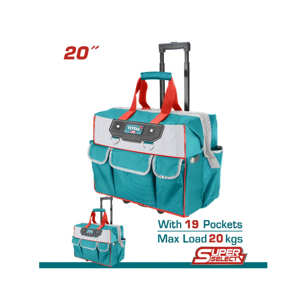 Total Rolling rigid tool bag