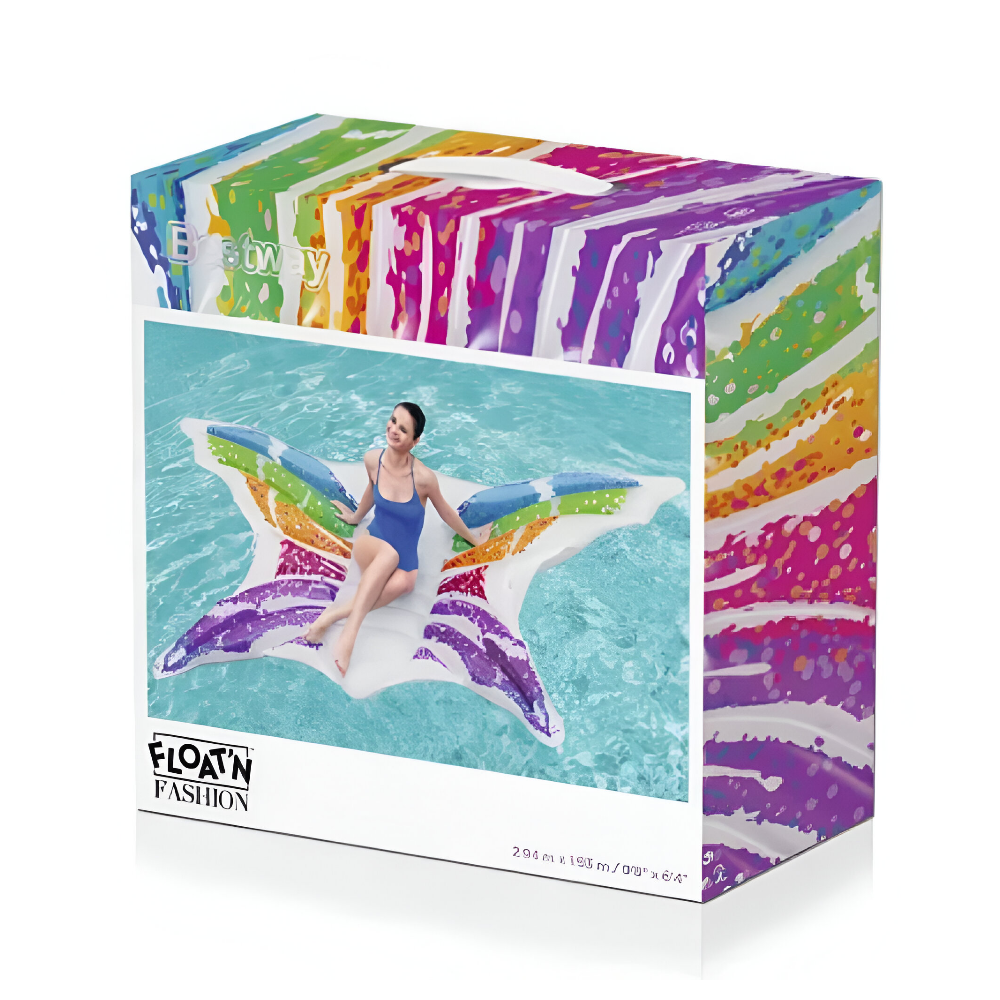 Bestway-Rainbow Butterfly Pool Float lounge