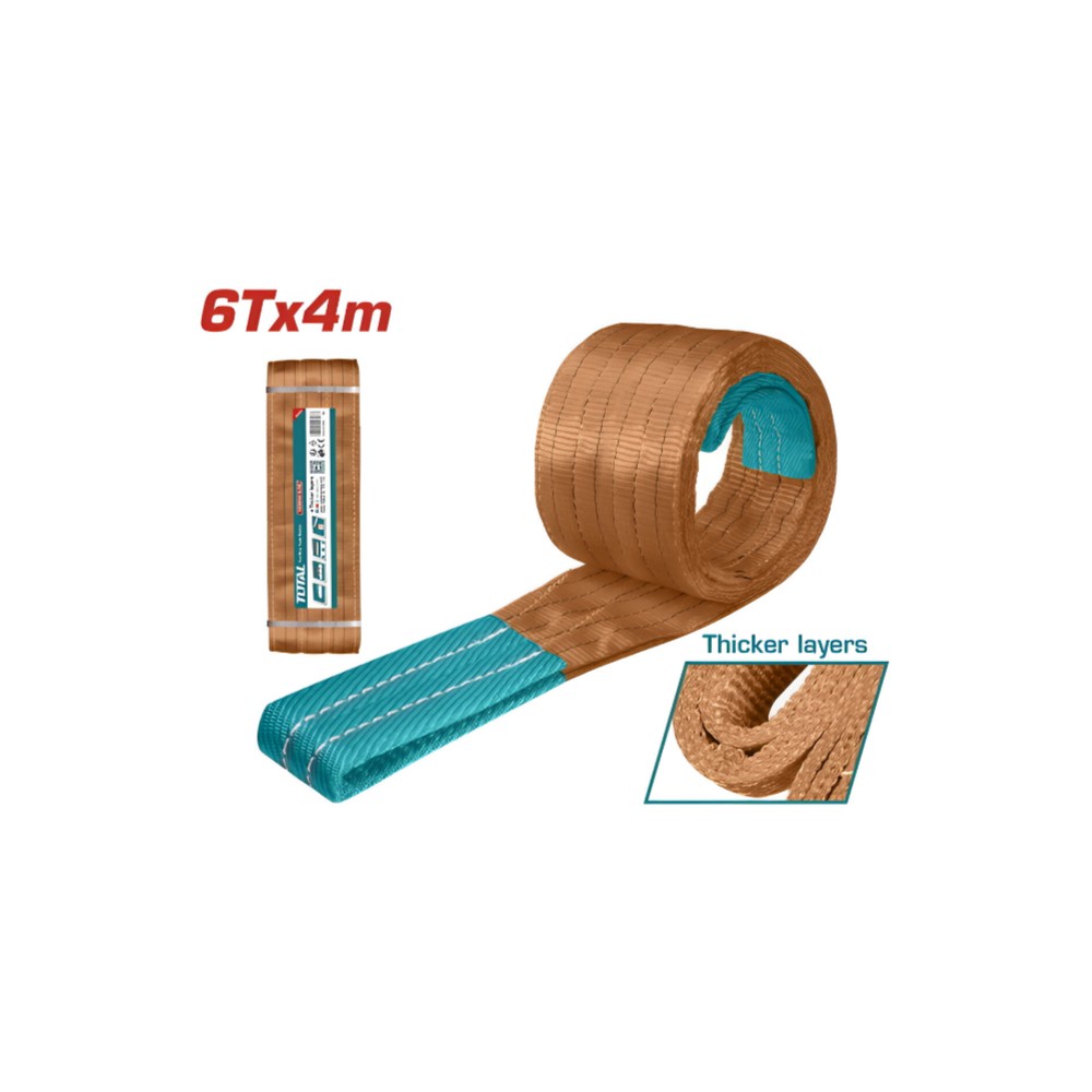 Total Webbing sling 6T / 4m / 180mm