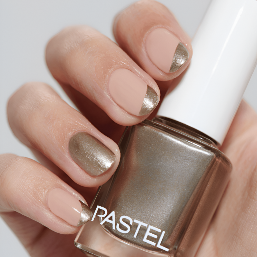 Pastel Nail Polish Shimmering Beige 400