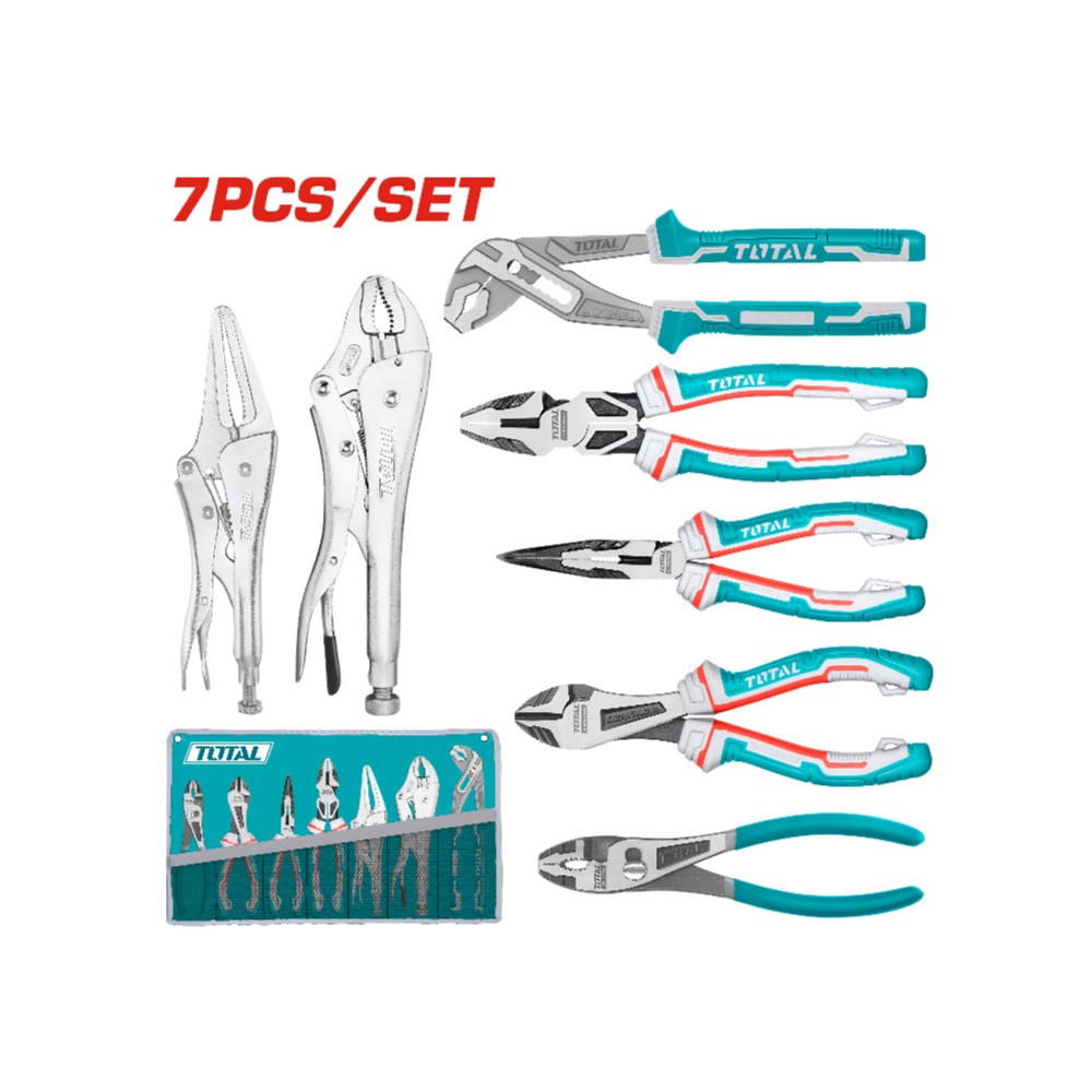 Total 7 Pcs Pliers set