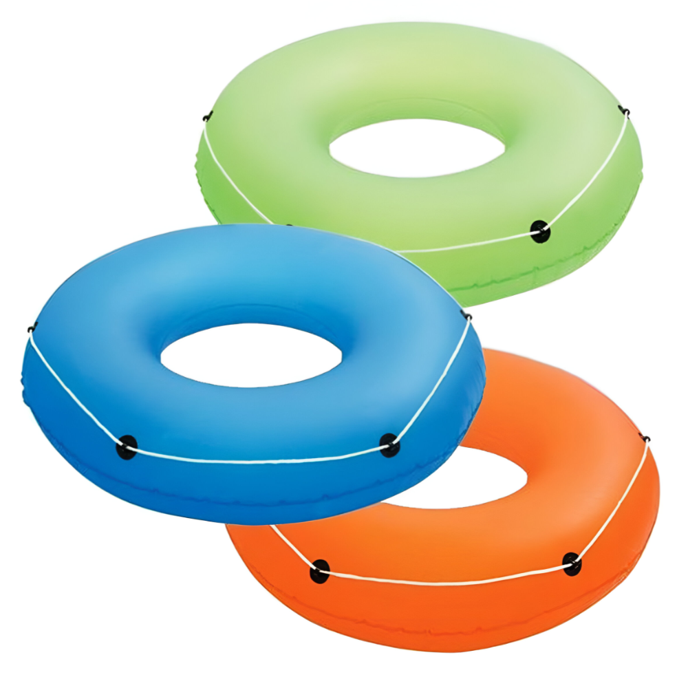 Bestway-Color Blast  swim ring Blue