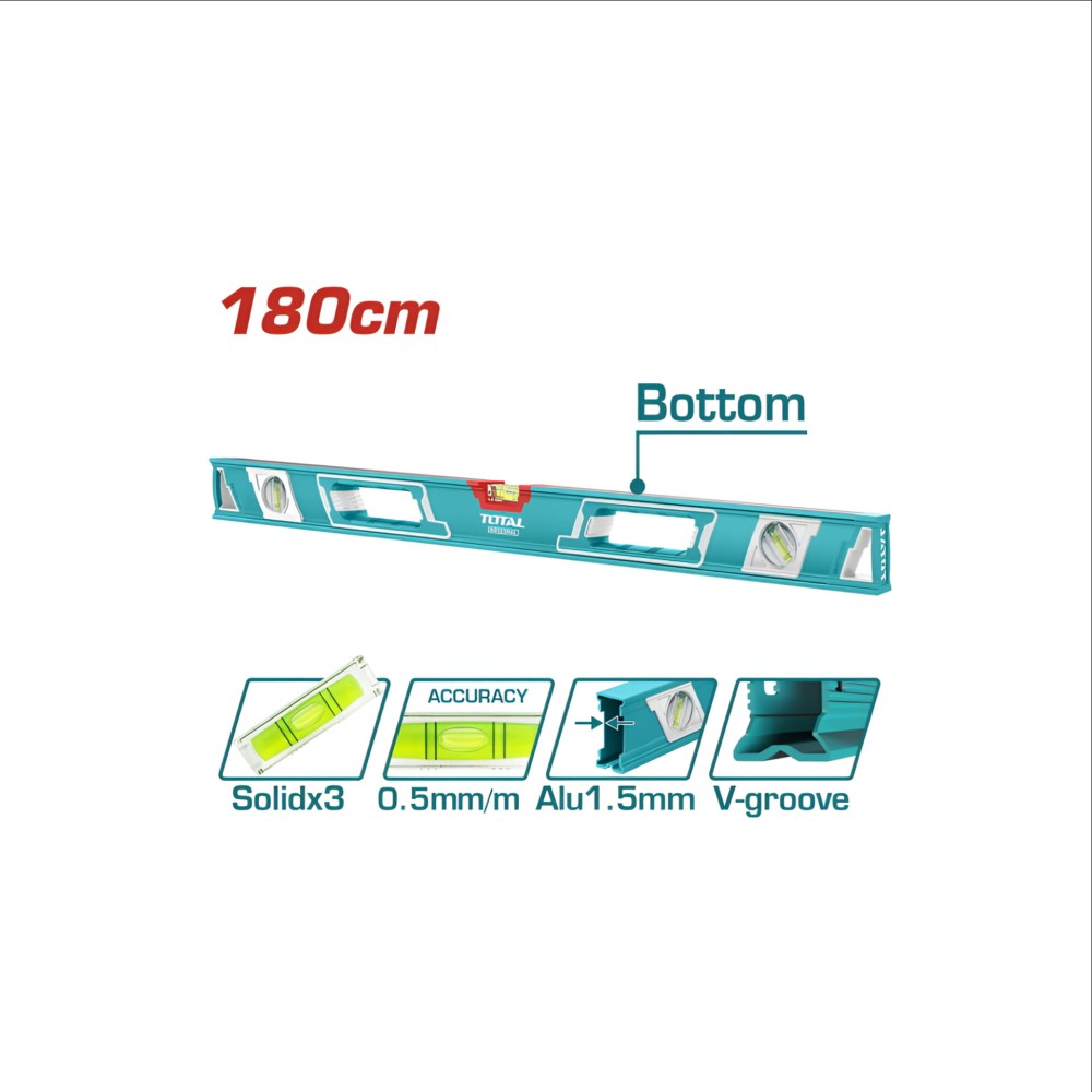 Total Spirit level 180cm