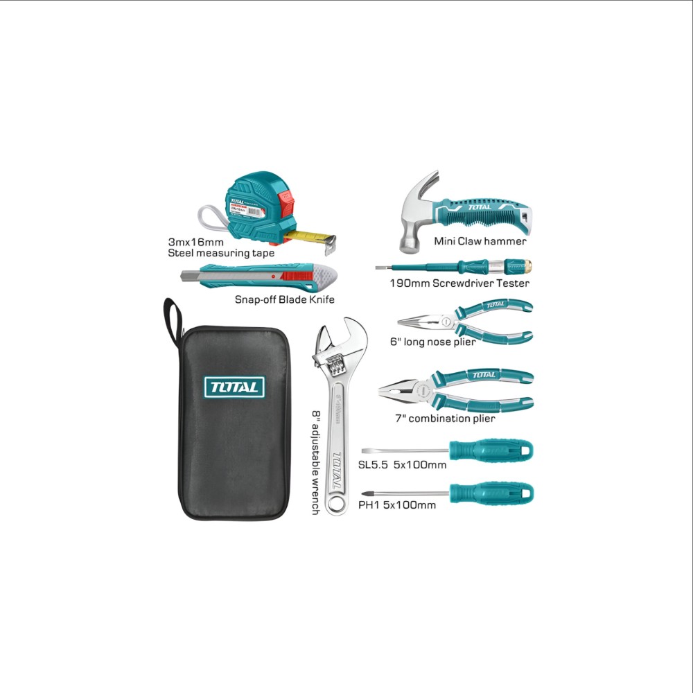 Total 9pcs handtools set