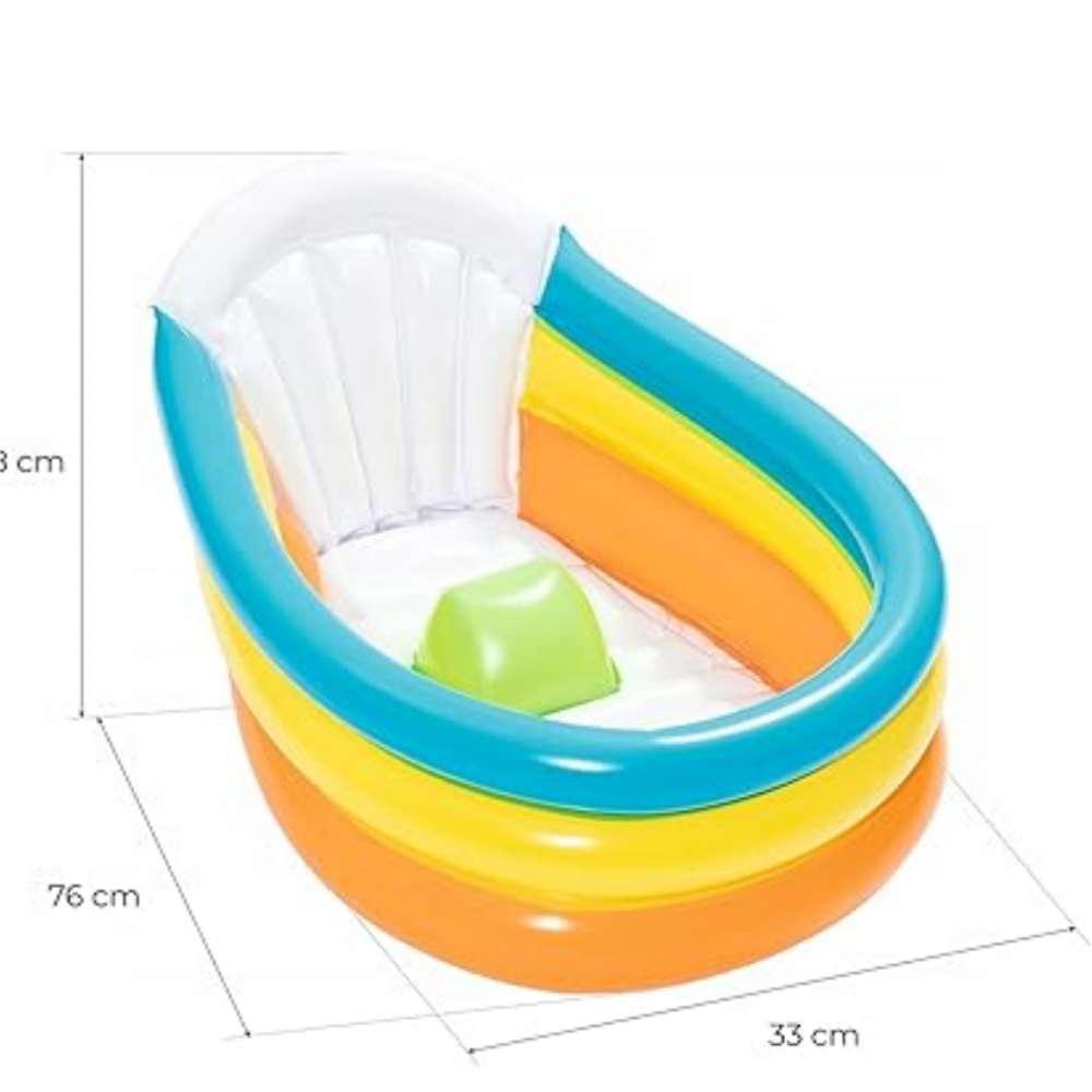 Bestway-Squeaky clean inflatable baby bath 