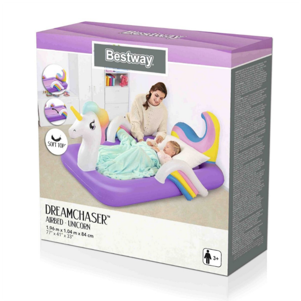 Bestway-Dream Chaser Airbed - Unicorn