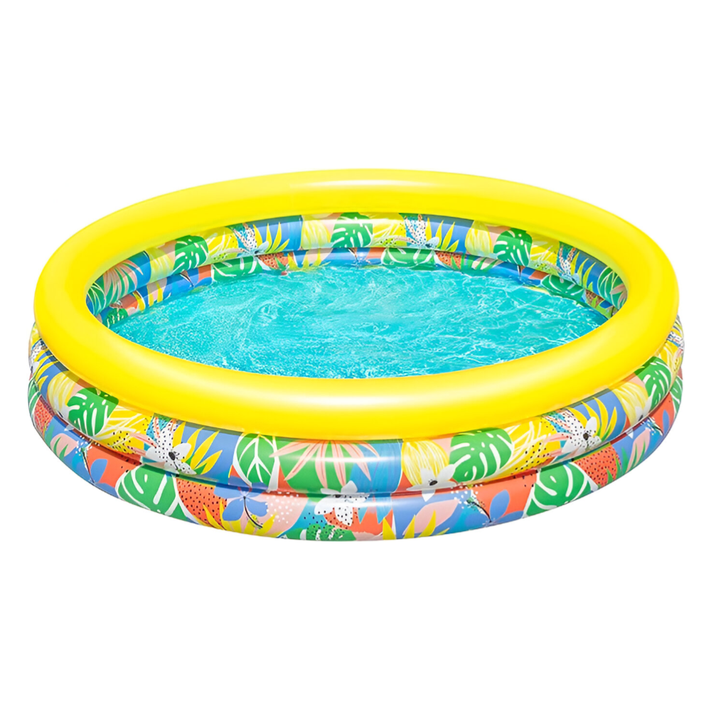 Bestway-Floral Paradise  round 3-rings pool