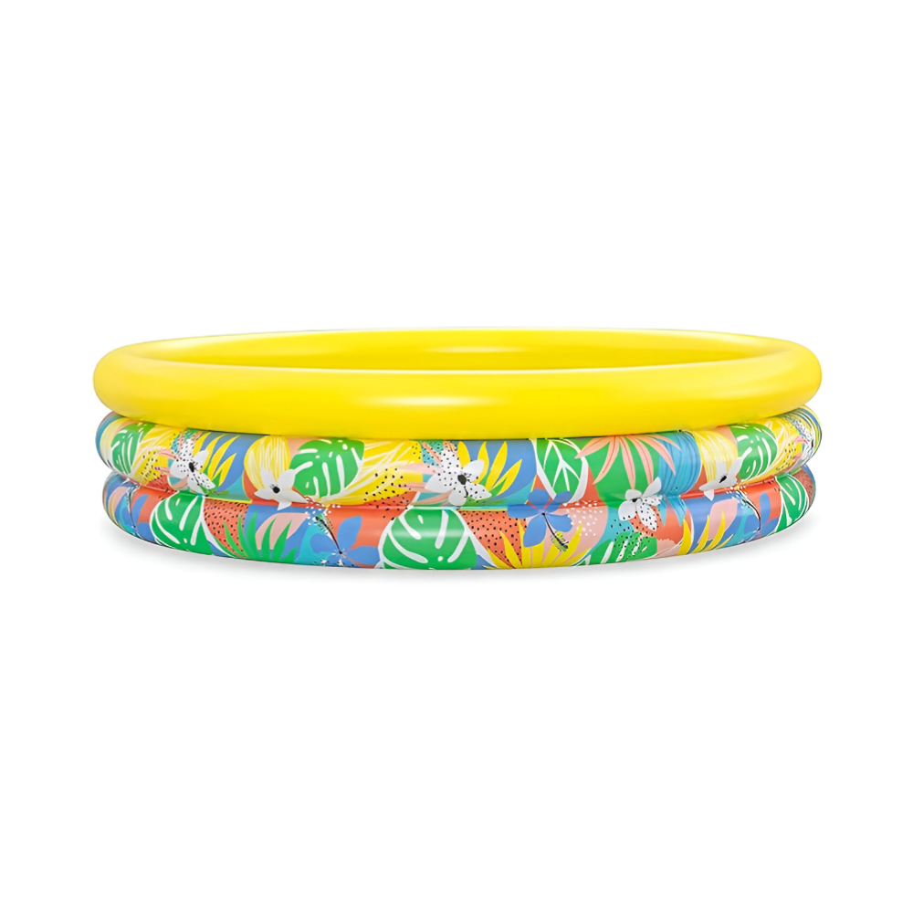 Bestway-Floral Paradise  round 3-rings pool