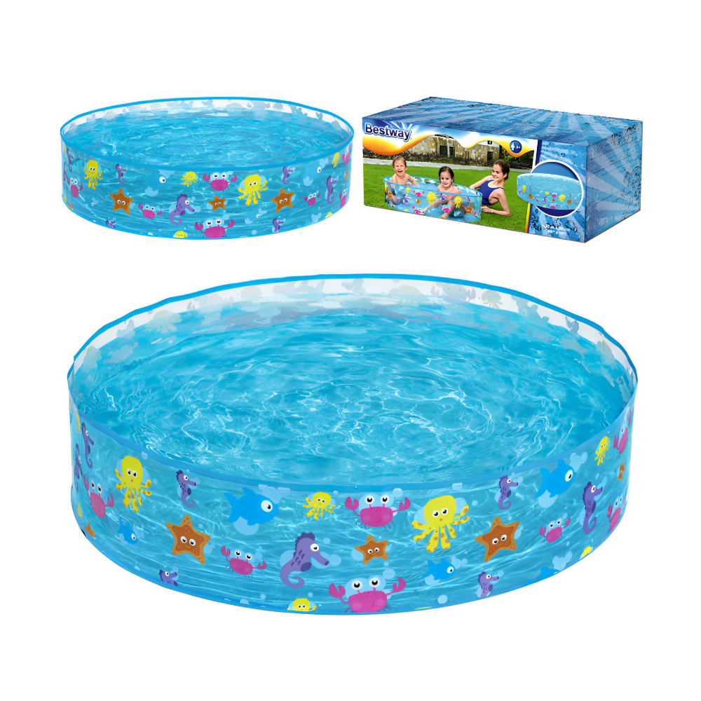 Bestway-Fill'n fun Sparking  round sea unfaltable pool