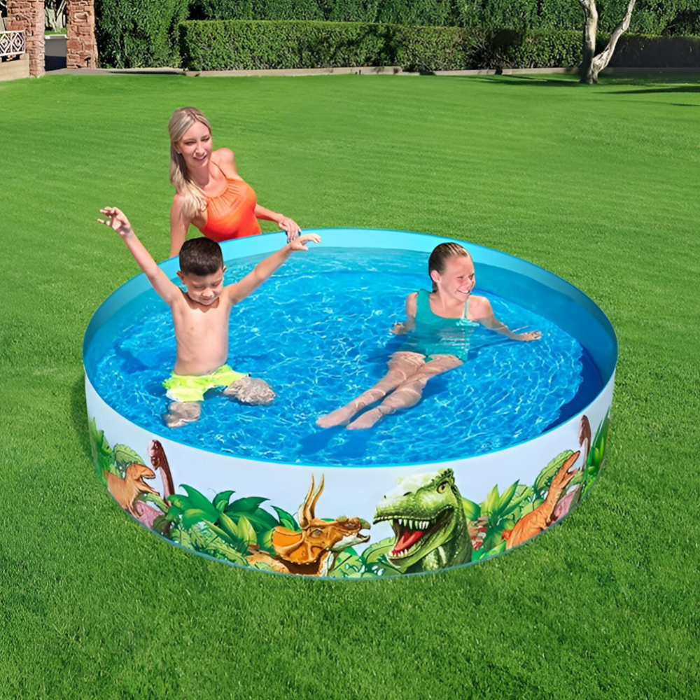 Bestway-Dinosaurous fill'n fun round pool(unfaltable)2