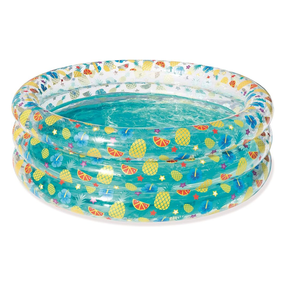 Bestway-Tropical 3-ring round play pool