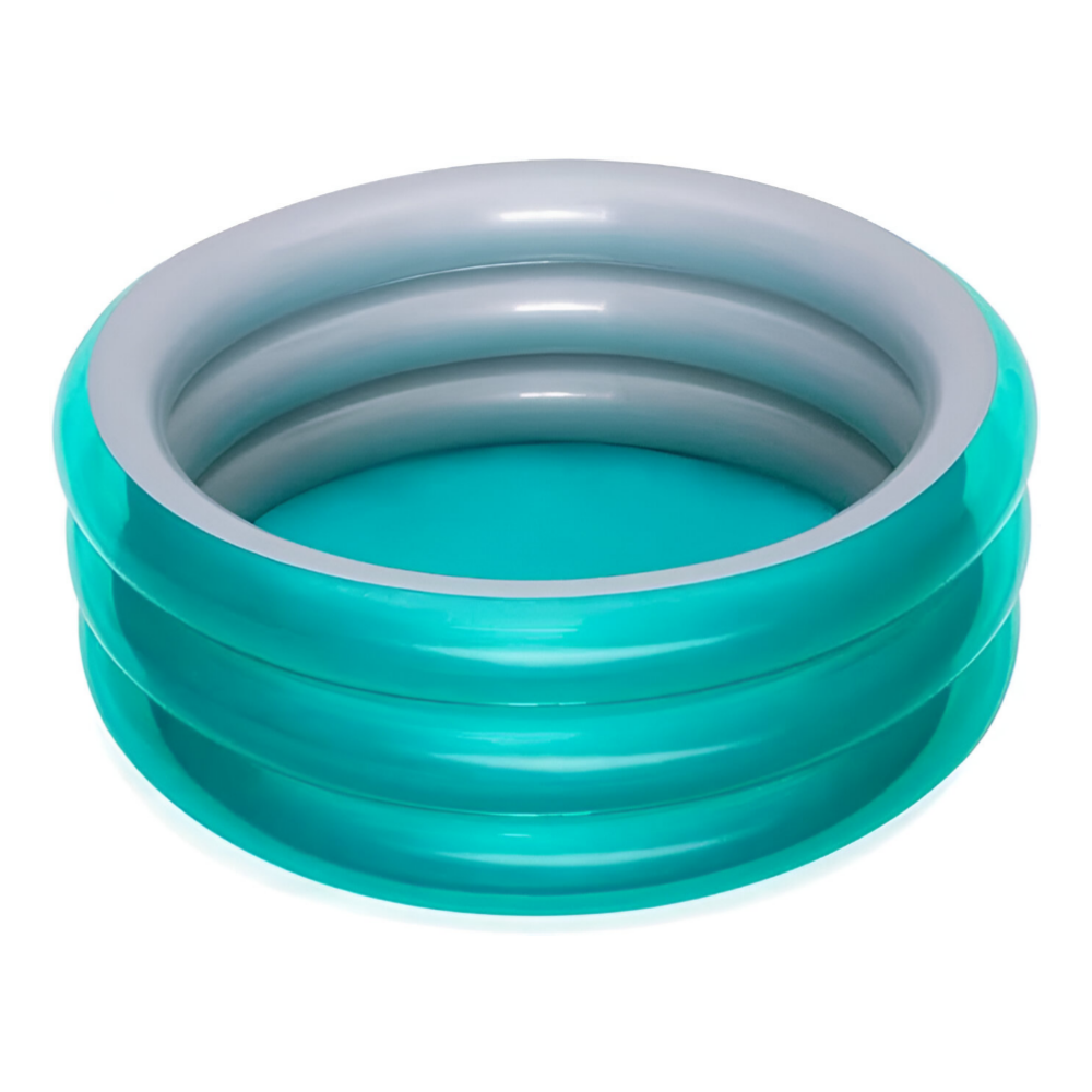 Bestway-Big mettalic 3-ring  round pool