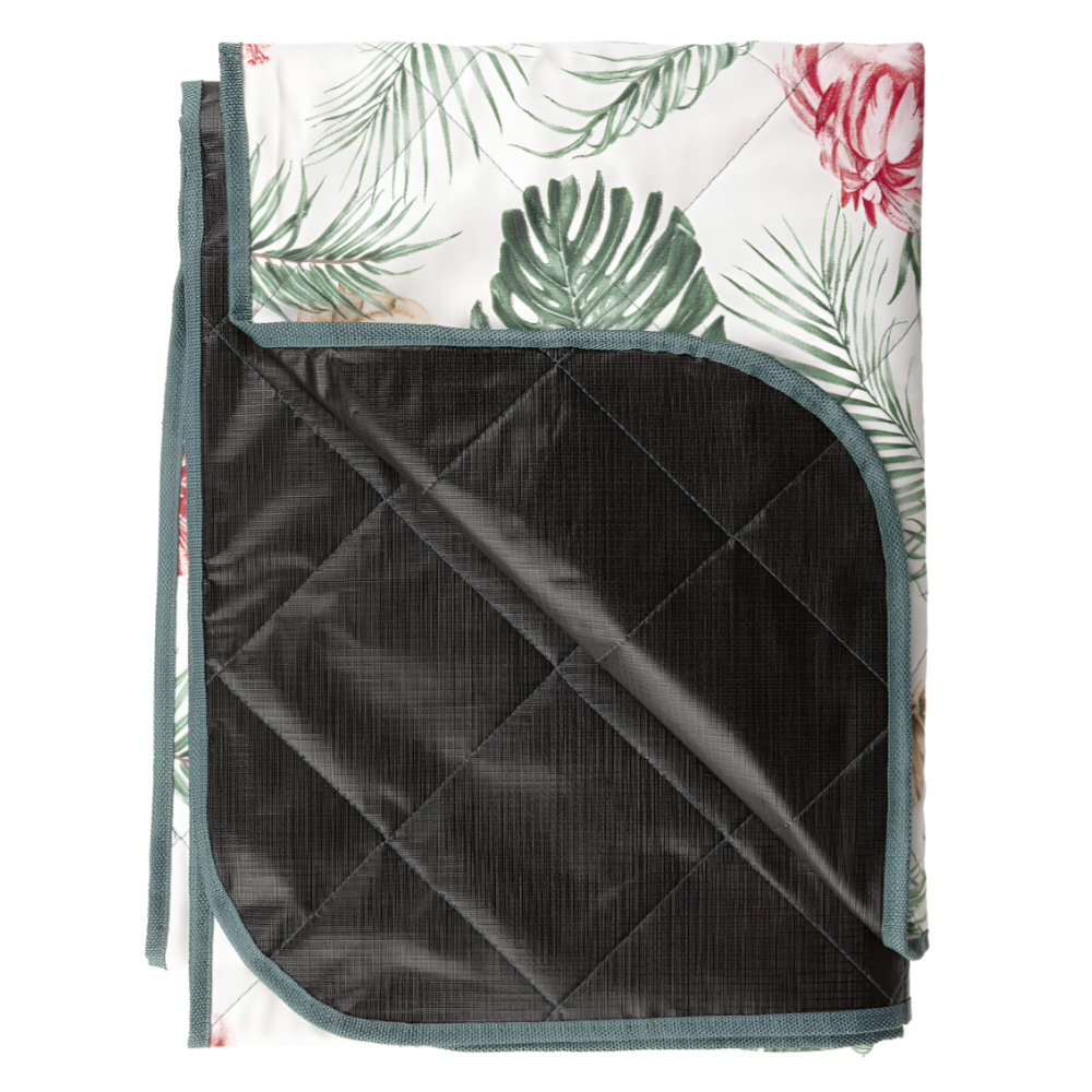 Livarno - Picnic Blanket - Leaf Pattern